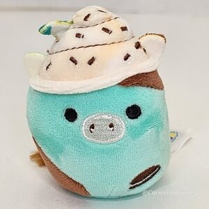 INGEBORG 🐮 Chocolate Mint Milkshake Cow Crossover Series 2 Squishmallow ☆ NWT ☆